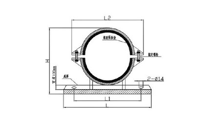 GDU3型管道管夹减震器参数 GDU3型管道管夹减震器参数